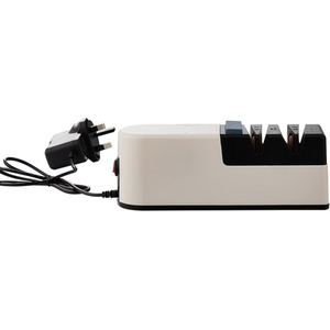 Electric Knife Sharpener - White + Black by Livingandhome