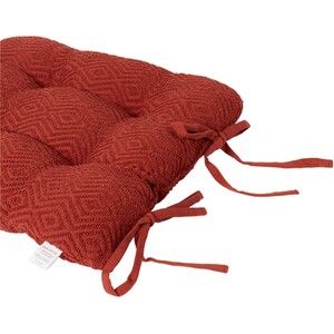 Diamond Textured Seat Pad - Burnt Orange by Divante