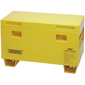 Draper Contractors Secure Storage Box - Yellow by Draper