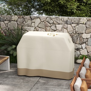 Outsunny Waterproof BBQ Cover 152 x 66 x 115cm - Beige / 152cm by Outsunny