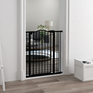 PawHut Adjustable Metal Pet Gate Safety Barrier by PawHut