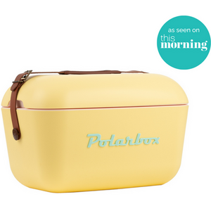 Polarbox Retro 20L Coolbox - Classic - Yellow by Polarbox