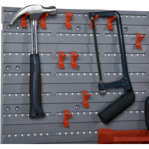 DURHAND 44 Pieces On-Wall Garage DIY Storage Unit - Grey by DURHAND