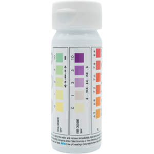 AQUASPARKLE 4 Way Test Strips for Pools, Hot Tubs and Spas - White by AQUASPARKLE