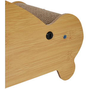 Kidkid Cat Scratcher Bed Cardboard Lounger with Toy Ball - As shown in the Picture by Kidkid