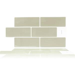 Walplus 3D Glossy Tile Stickers by WALPLUS