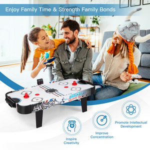 Air Powered Hockey Table - White by GAINOOM