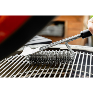 MasterClass BBQ Bristle Spiral Grill Brush - Black by MASTERCLASS