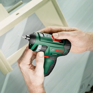 Cordless Screwdriver Set with Carrying Case - Green