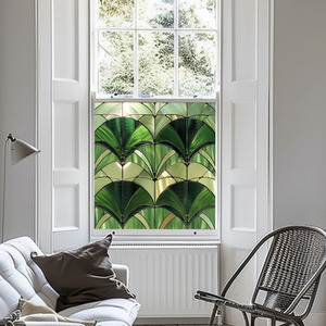 Albidona Stained Glass Privacy Window Film by Creative Printing Solutions