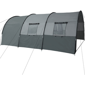 Tent Roskilde - 6 Person - Mixed Grey by tectake