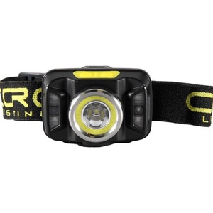 Core Rechargeable Head Torch 320 Lumens Motion Sensor Adjustable Strap - Black by CORE lighting