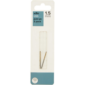 Pack of 2 HSS Twist Drill Bits - 3g