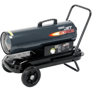 Draper Jet Force Diesel Space Heater - Black by Draper
