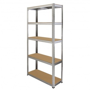 Monster Racking 10 x Galwix Galvanised Steel Shelves, 90cm Wide - Silver by Monster Racking