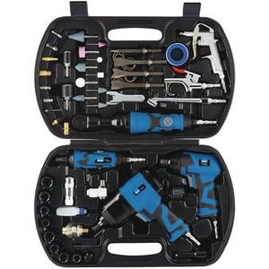 Draper Stormforce 68 Piece Air Tool Kit - Blue by Draper