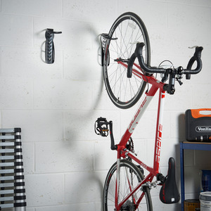 Bike Wall Mounts - Black by VonHaus