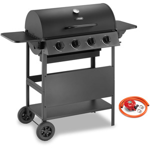 Compact Gas Grill - Black / 121.5cm by VonHaus