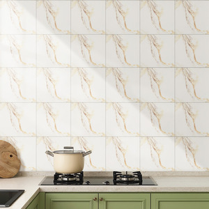 Livingandhome Set of 10 Marble PVC Wall Stickers by Livingandhome