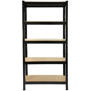 5 x T-RAX Black Metal Racking Units 75cm x 150cm x 30cm - Black by Monster Racking