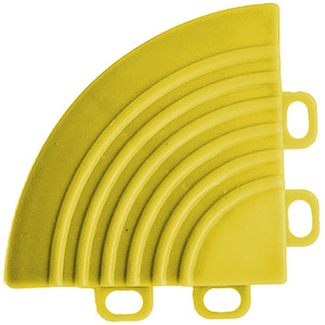 Corners for Nicoman Garage Floor Tiles - Yellow by Nicoman