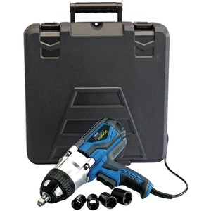 Draper Impact Wrench 1000W 230V - Blue and Black by Draper