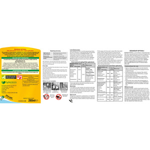 Roundup Concentrate Weed Killer 280ml by Roundup