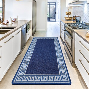 Nonslip Greekey Gel Door Mats by Smart Living