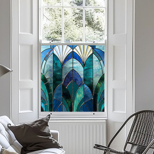 Albairate Stained Glass Window Film by Creative Printing Solutions