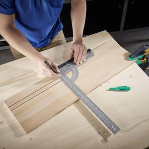 wolfcraft Universal Angle Tri Square - Grey / 50.3cm by wolfcraft