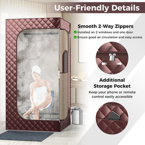 Portable Steam Sauna for Home by GAINOOM