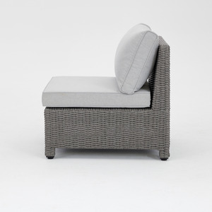 Segrada U-Shaped Garden Furniture - Dark Grey / 8 / Fire Pit Table by GRS