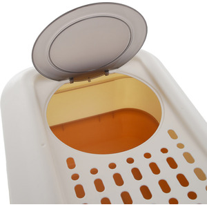 Kidkid Large Top Entry Cat Litter Box with Hood and Scoop by Kidkid