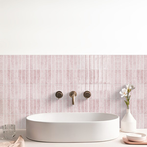 Livingandhome Set of 10 Self-Adhesive Wall Tile Stickers by Livingandhome