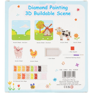 Diamond Painting 3D Buildable Scene - Multicolour by Crafty Club