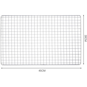 Galvanized Metal BBQ Grill Mesh by Livingandhome