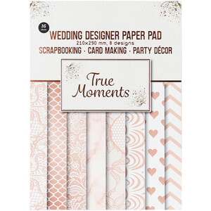 Wedding Paper Pad - Pink