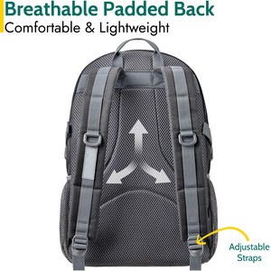 Aspen 30L Camping Backpack - Black by Trail