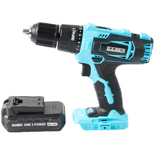 Saber 18V One Battery Combi Drill Kit - Blue by Saber