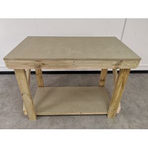 UniMDF Top Wooden Workbench by Arbor Garden Solutions