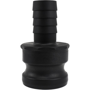 (2 inch) Camlock Adapter x (1.25 inch) Hose Tail - Black by DNA PACKAGING LTD