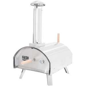 Fresh Grills Premium Outdoor Pizza Oven - Silver by Fresh Grills