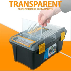 3 Piece Tool Box Set - Black