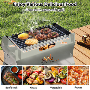 2-in-1 Camping Grill by Costway