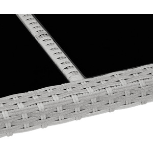 Rattan Garden Furniture Set 61 With Protective Cover by tectake