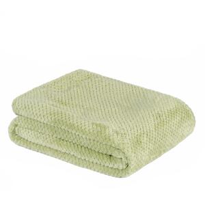 Waffle Honeycomb Mink Throw by Dreamscene
