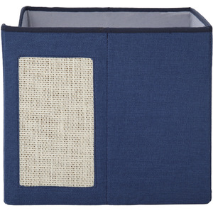 Foldable Cat Bed with Scratcher - Navy by Kidkid