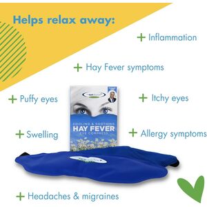 Allergy and Hayfever Relief Pack - Blue / 13.5cm / 20 by The Eye Doctor