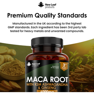 Maca Root Capsules - Maca Root by New Leaf Products