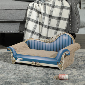 PawHut 2 in1 Cat Scratching Board - Blue by PawHut